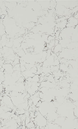 White Attica stone slab — Caesarstone ICON range