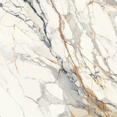Calacatta Lusso stone slab — Smartstone Deluxe range