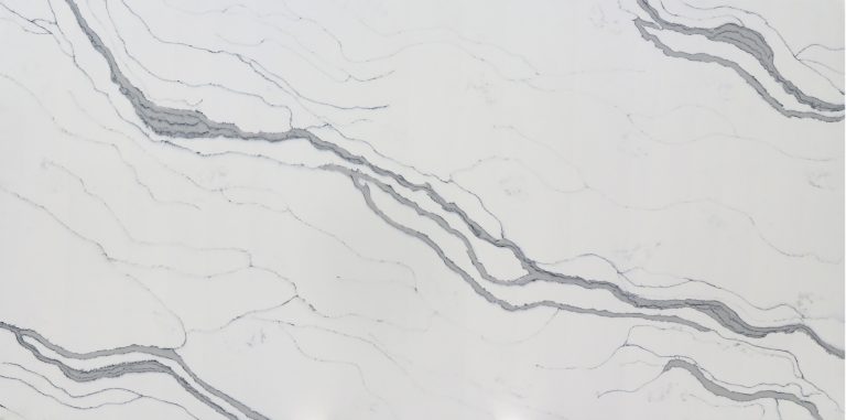 Calacatta Ember stone slab — Unistone Luxury range
