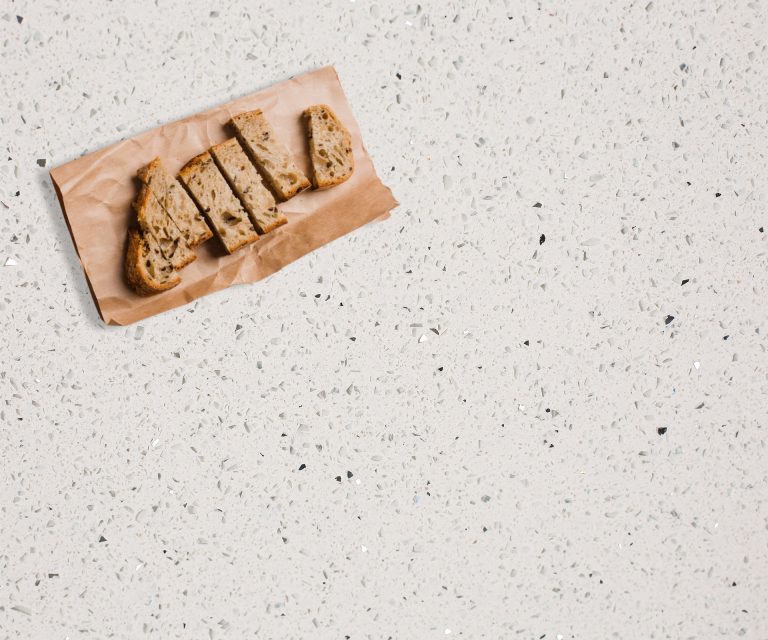 Starry Blanc stone slab — Unistone Standard range